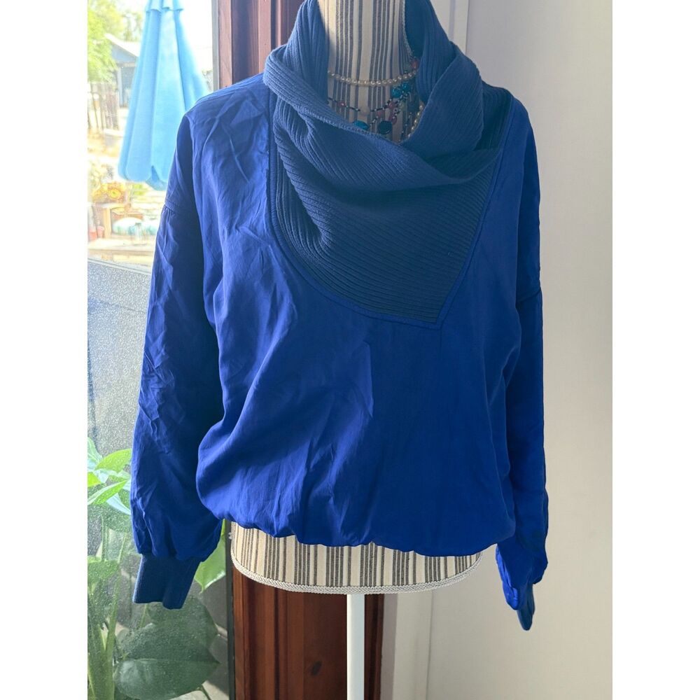 100% Silk AND Cotton Vintage INDYGO Sweater Med